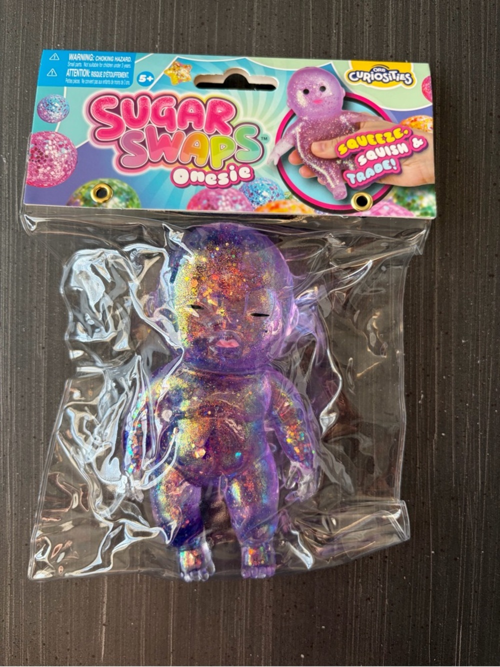 Viral Sugar Swaps Onesie Purple Squish